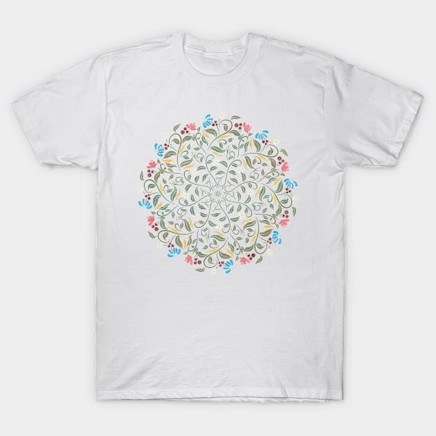 Flowers twirl T-Shirt by hdesign66